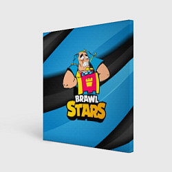 Холст квадратный GROM ART BRAWL STARS, цвет: 3D-принт