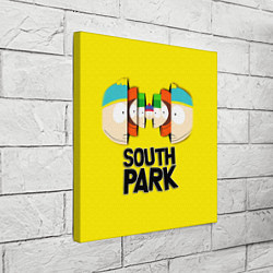 Холст квадратный South Park - Южный парк персонажи, цвет: 3D-принт — фото 2