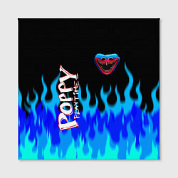 Холст квадратный Poppy Playtime - Fire, цвет: 3D-принт — фото 2