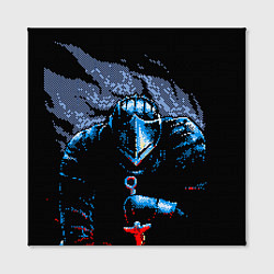 Холст квадратный Dark SOULS 8 BIT, цвет: 3D-принт — фото 2