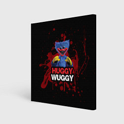 Картина квадратная 3D Хаги ваги Huggy Wuggy Poppy Playtime