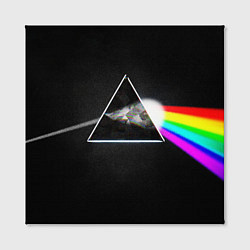 Холст квадратный PINK FLOYD - ПИНК ФЛОЙД ГЛИТЧ, цвет: 3D-принт — фото 2