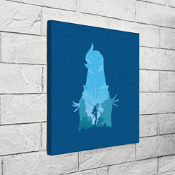 Холст квадратный Шень Хе Genshin Impact, цвет: 3D-принт — фото 2