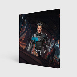 Холст квадратный PREY SPACE, цвет: 3D-принт