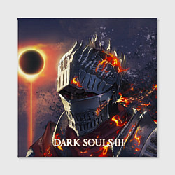 Холст квадратный DARK SOULS III Рыцарь Солнца Дарк Соулс, цвет: 3D-принт — фото 2