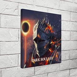 Холст квадратный DARK SOULS III Рыцарь Солнца Дарк Соулс, цвет: 3D-принт — фото 2