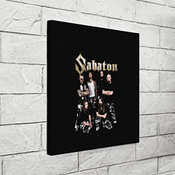 Холст квадратный SABATON САБАТОН, цвет: 3D-принт — фото 2