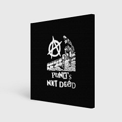 Холст квадратный Анархист Панк, цвет: 3D-принт