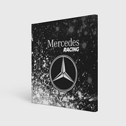 Холст квадратный MERCEDES Racing - Арт, цвет: 3D-принт