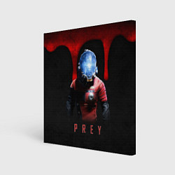 Холст квадратный Prey dark blood, цвет: 3D-принт