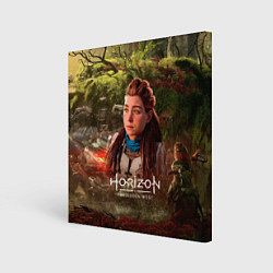 Холст квадратный Horizon Forbidden West Aloy, цвет: 3D-принт