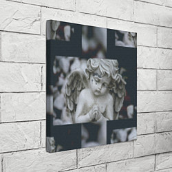 Холст квадратный Angel Lil Peep GBC, цвет: 3D-принт — фото 2