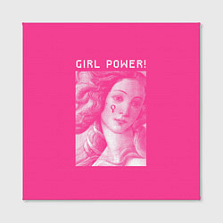 Холст квадратный Venus Girl Power, цвет: 3D-принт — фото 2