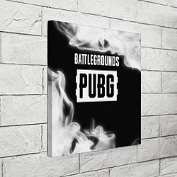 Холст квадратный ПАБГ: БАТЛГРАУНД PUBG Fire, цвет: 3D-принт — фото 2