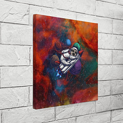 Холст квадратный Космический ленивец Space Sloth, цвет: 3D-принт — фото 2