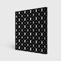 Холст квадратный Black Dope Camo Dope Street Market, цвет: 3D-принт