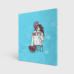 Холст квадратный Lil Peep Right Here, цвет: 3D-принт