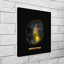 Холст квадратный Uncharted Анчартед Фильм, цвет: 3D-принт — фото 2