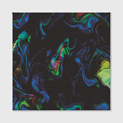 Холст квадратный Абстракция Живописные волны, цвет: 3D-принт — фото 2