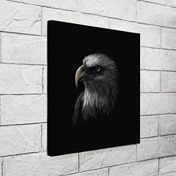 Холст квадратный Голова хищного орла, цвет: 3D-принт — фото 2