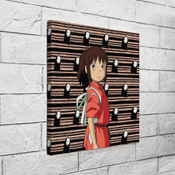 Холст квадратный Sen to Chihiro, цвет: 3D-принт — фото 2