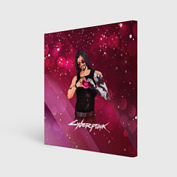 Холст квадратный Love Johnny, цвет: 3D-принт