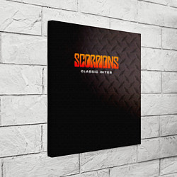 Холст квадратный Classic Bites - Scorpions, цвет: 3D-принт — фото 2