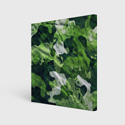 Картина квадратная Camouflage Pattern Камуфляж Паттерн