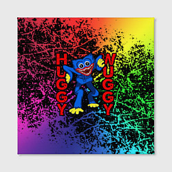 Холст квадратный Хагги Вагги: Haggy Waggy, цвет: 3D-принт — фото 2