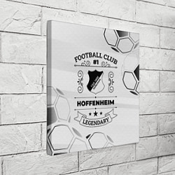 Холст квадратный Hoffenheim Football Club Number 1 Legendary, цвет: 3D-принт — фото 2