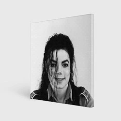 Холст квадратный Майкл Джексон Фото, цвет: 3D-принт