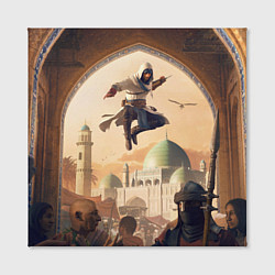 Холст квадратный Assassins Creed Mirage, цвет: 3D-принт — фото 2