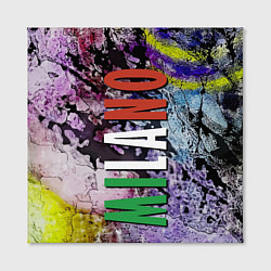 Холст квадратный Avant-garde color texture - Milano, цвет: 3D-принт — фото 2