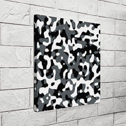 Холст квадратный Камуфляж Concrete Jungle, цвет: 3D-принт — фото 2