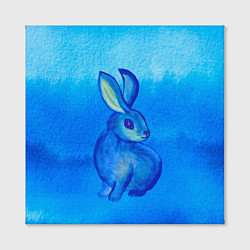 Холст квадратный Водяной кролик символ 2023, цвет: 3D-принт — фото 2