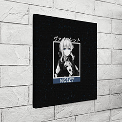 Холст квадратный Violet Evergarden - Вайолет Эвергарден, цвет: 3D-принт — фото 2