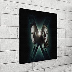 Холст квадратный X - Files, цвет: 3D-принт — фото 2