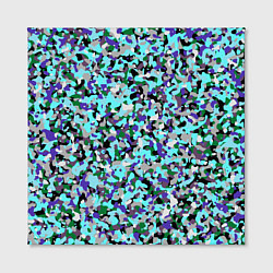 Холст квадратный Абстрактные разноцветные пятна, цвет: 3D-принт — фото 2