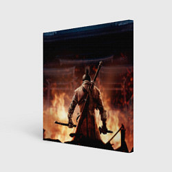 Холст квадратный Sekiro: Shadows Die Twice, цвет: 3D-принт
