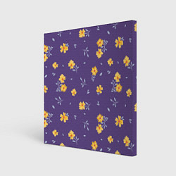 Картина квадратная Милые цветочки