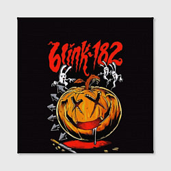Холст квадратный Blink ghosts pumpkin, цвет: 3D-принт — фото 2