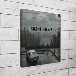 Холст квадратный Silent hill 2 remake, цвет: 3D-принт — фото 2
