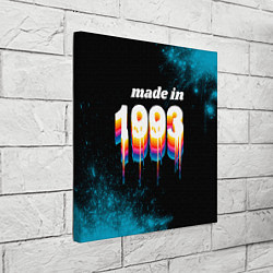 Холст квадратный Made in 1993: liquid art, цвет: 3D-принт — фото 2