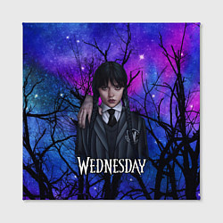 Холст квадратный Wednesday background, цвет: 3D-принт — фото 2