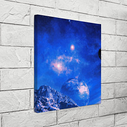 Холст квадратный Бескрайний космос, цвет: 3D-принт — фото 2