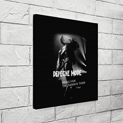 Холст квадратный Depeche Mode - Music for the Masses tour, цвет: 3D-принт — фото 2