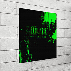 Холст квадратный Stalker sky art, цвет: 3D-принт — фото 2