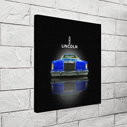 Холст квадратный Американский роскошный автомобиль Lincoln Continen, цвет: 3D-принт — фото 2
