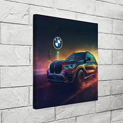Холст квадратный BMW midjourney, цвет: 3D-принт — фото 2