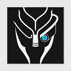 Холст квадратный Mass Effect Garrus Art, цвет: 3D-принт — фото 2
